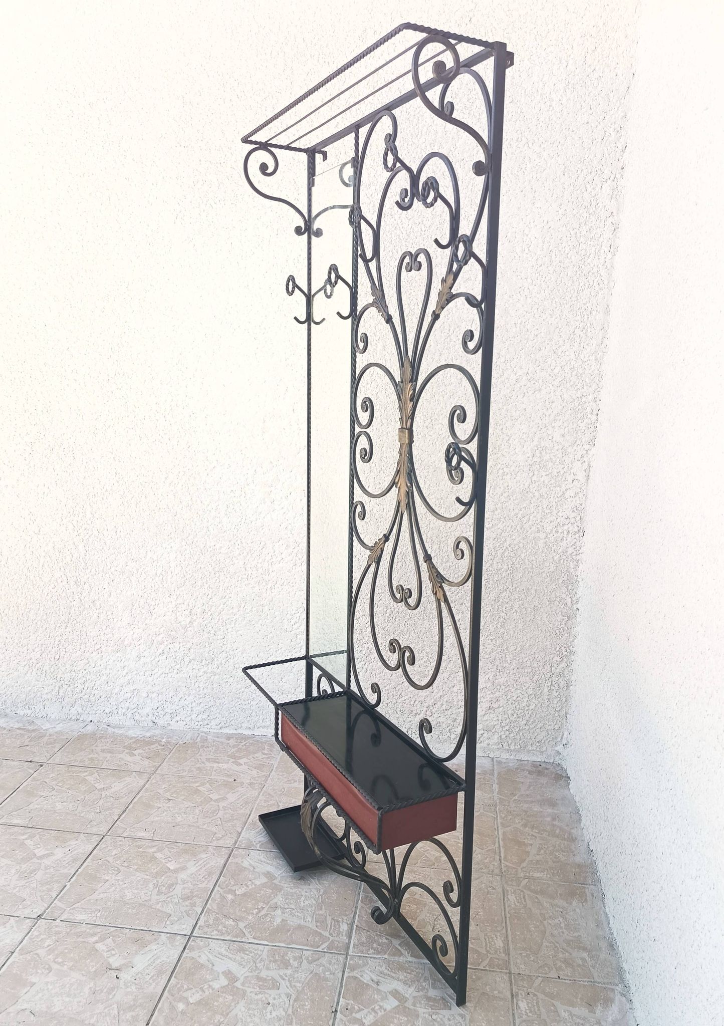Wrought iron wardrobe 1960