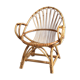 Vintage rattan armchair