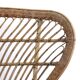 Mid-Century Modern Carminati Bamboo Rattan Italian Handmade Pair of Armchai