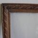 Wood frame old window small flowers framing