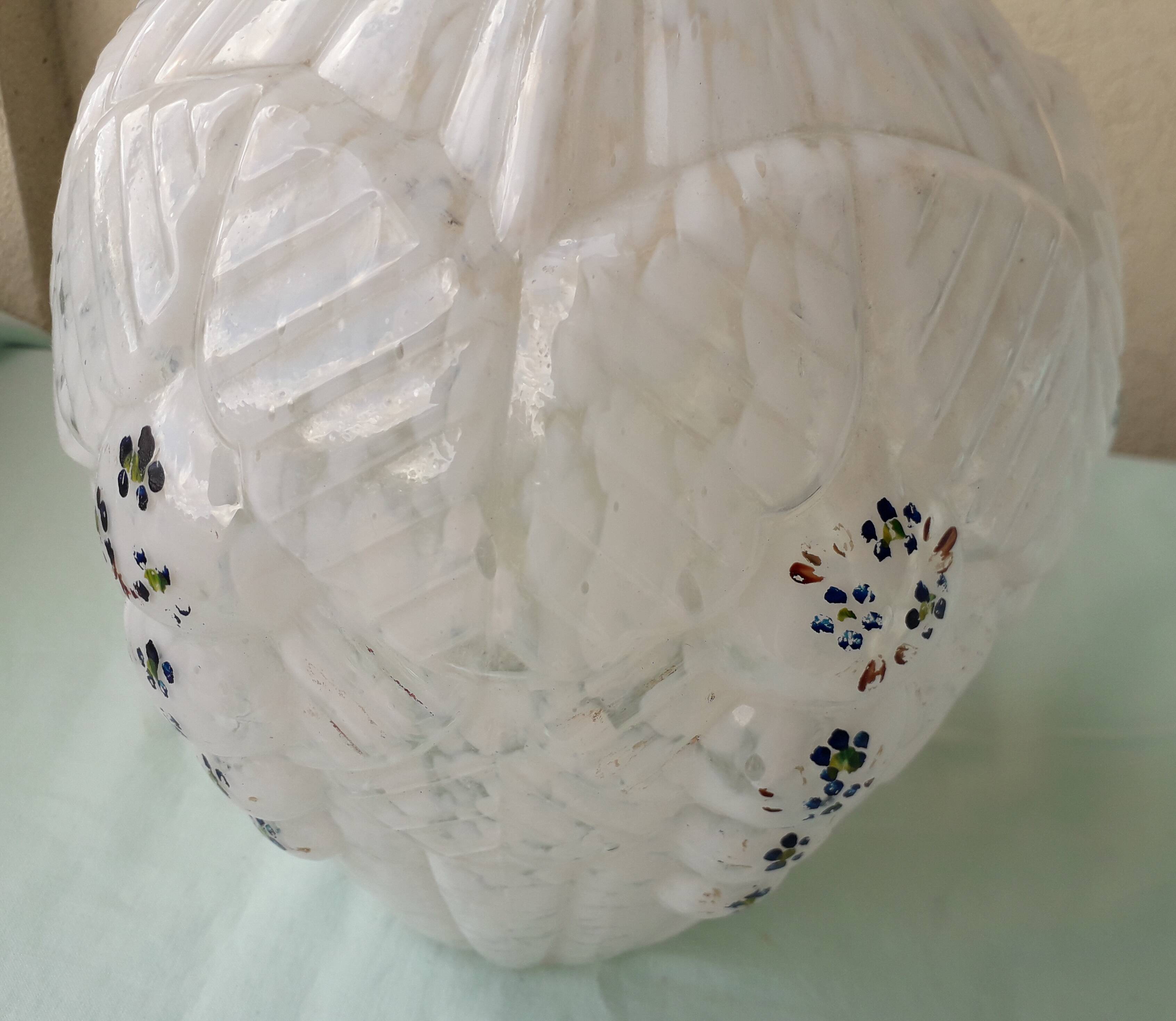 Art Deco glass vase