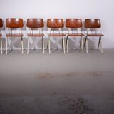 6x S16 chair by Galvanitas. Circa 1970