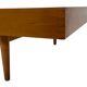 Vintage daybed 1960s minimalist design with drawer in wood