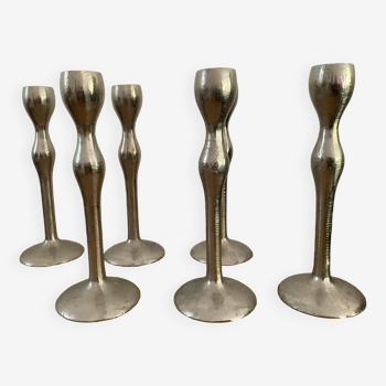 6 candle holders