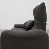 Cassina Two‑Seat Sofa by Vico Magistretti, Italy, 1990