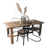 Table de ferme en bois ancienne