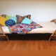 Lit en rotin 90 x 200 cm