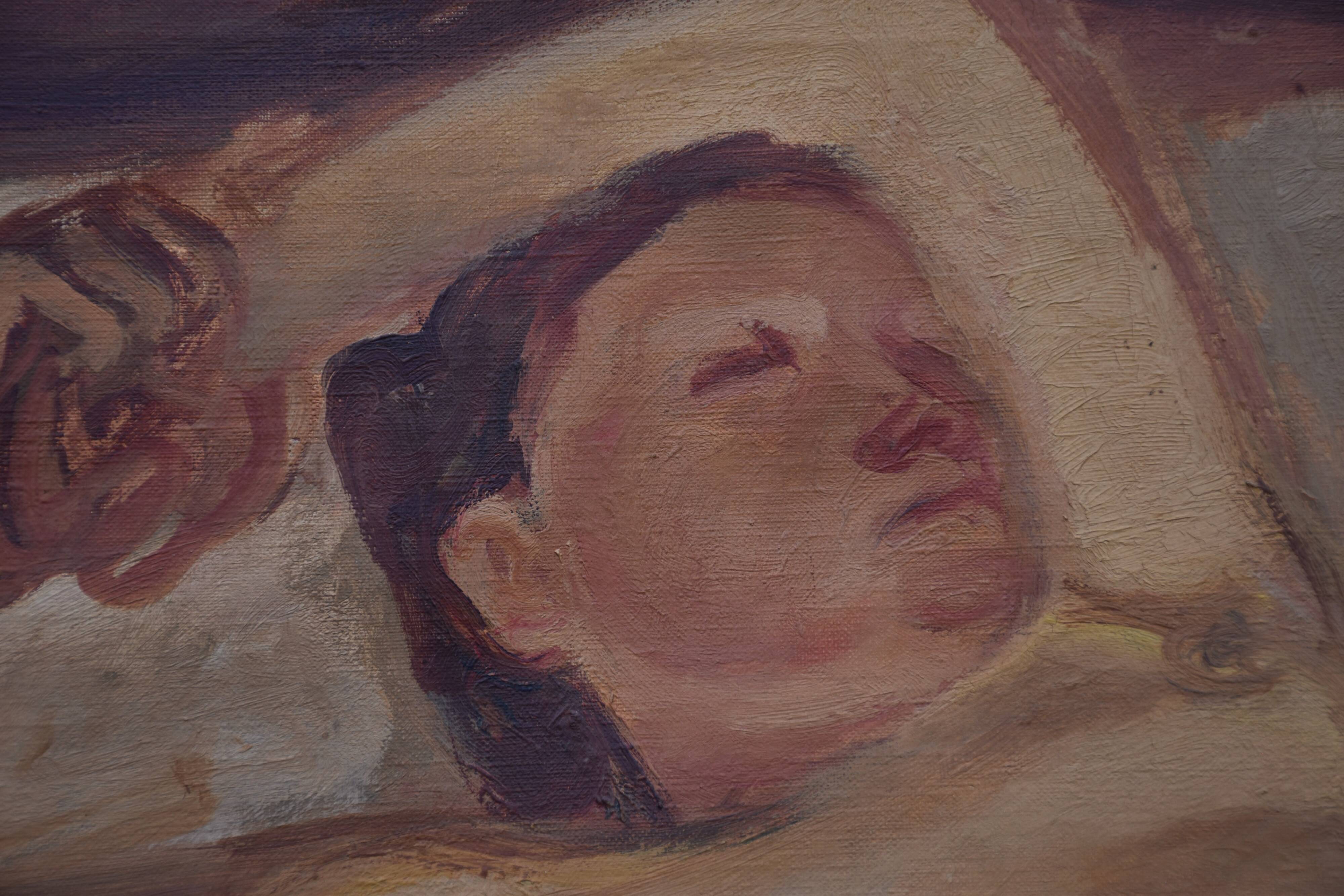 Maurice Savin, Nude Reclining (1940)