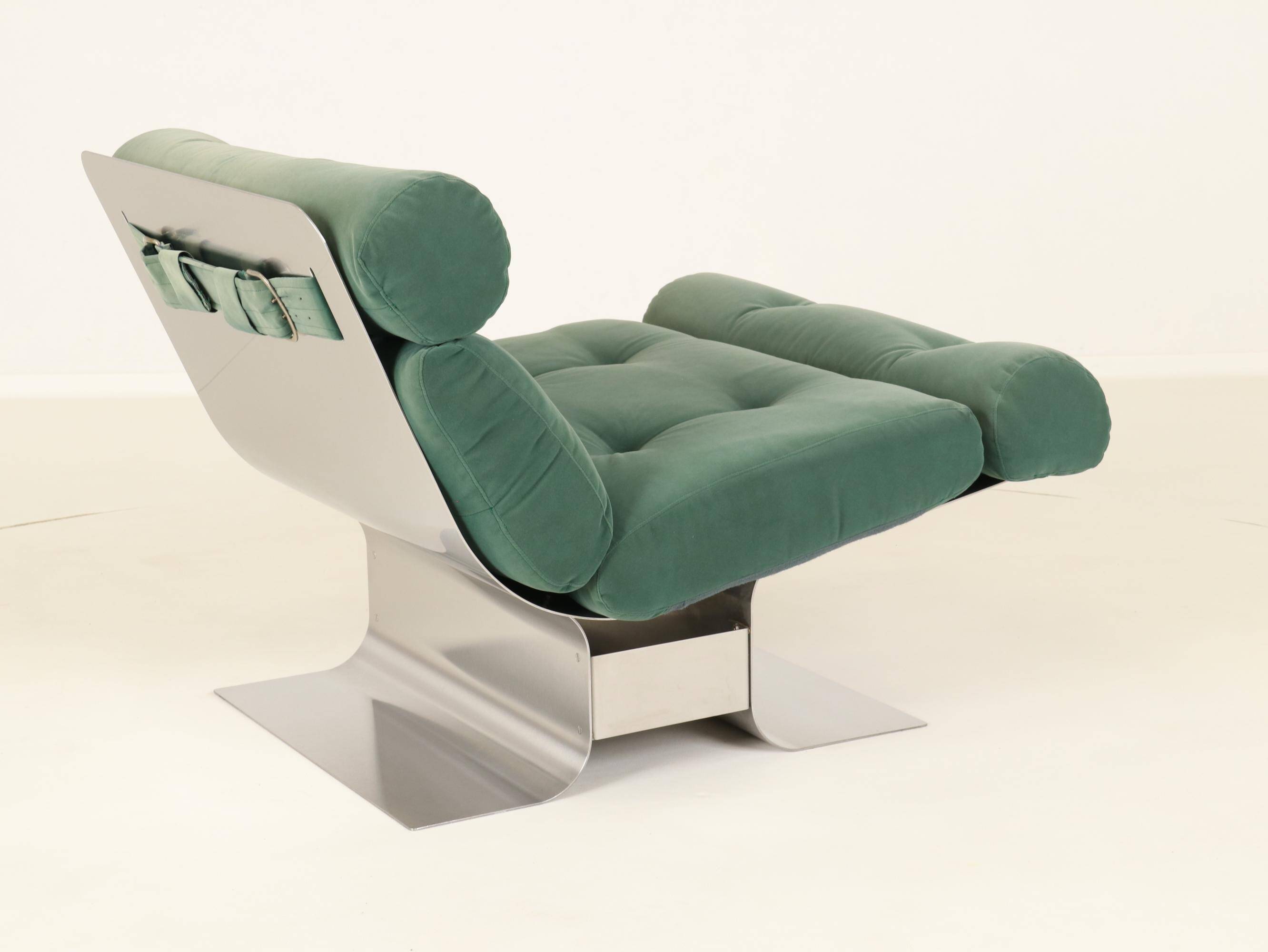 Rare Lounge Chair by François Monnet for Kappa, France, 1970s