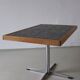 Mid-century mosaic swivel side table | 1960s