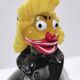 Black and Multicolored Murano Glass Clown Trinket Bowl / Ashtray, Italy