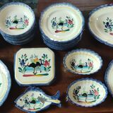 Old crockery service Les Sables d Olonne