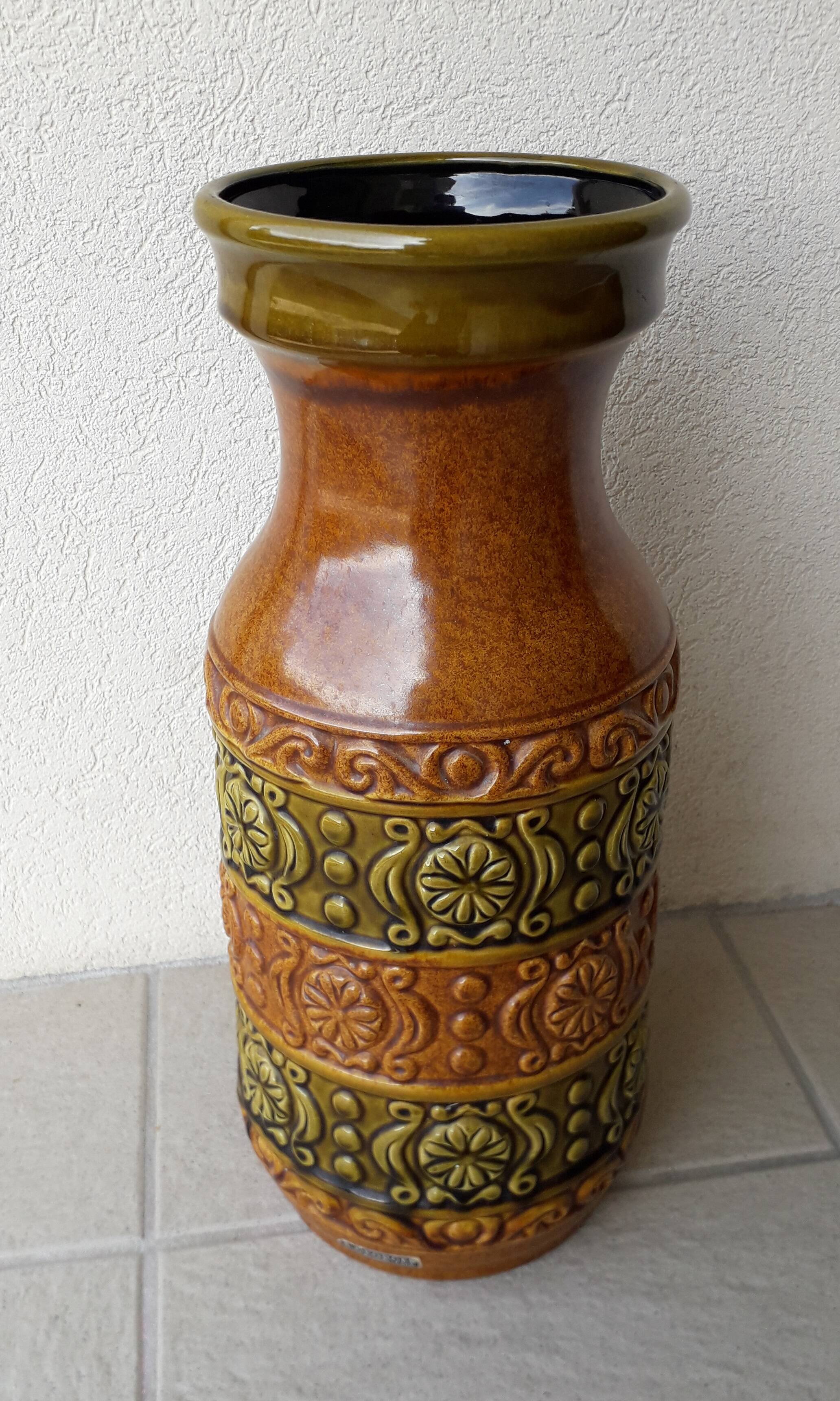 1970s ceramic vase