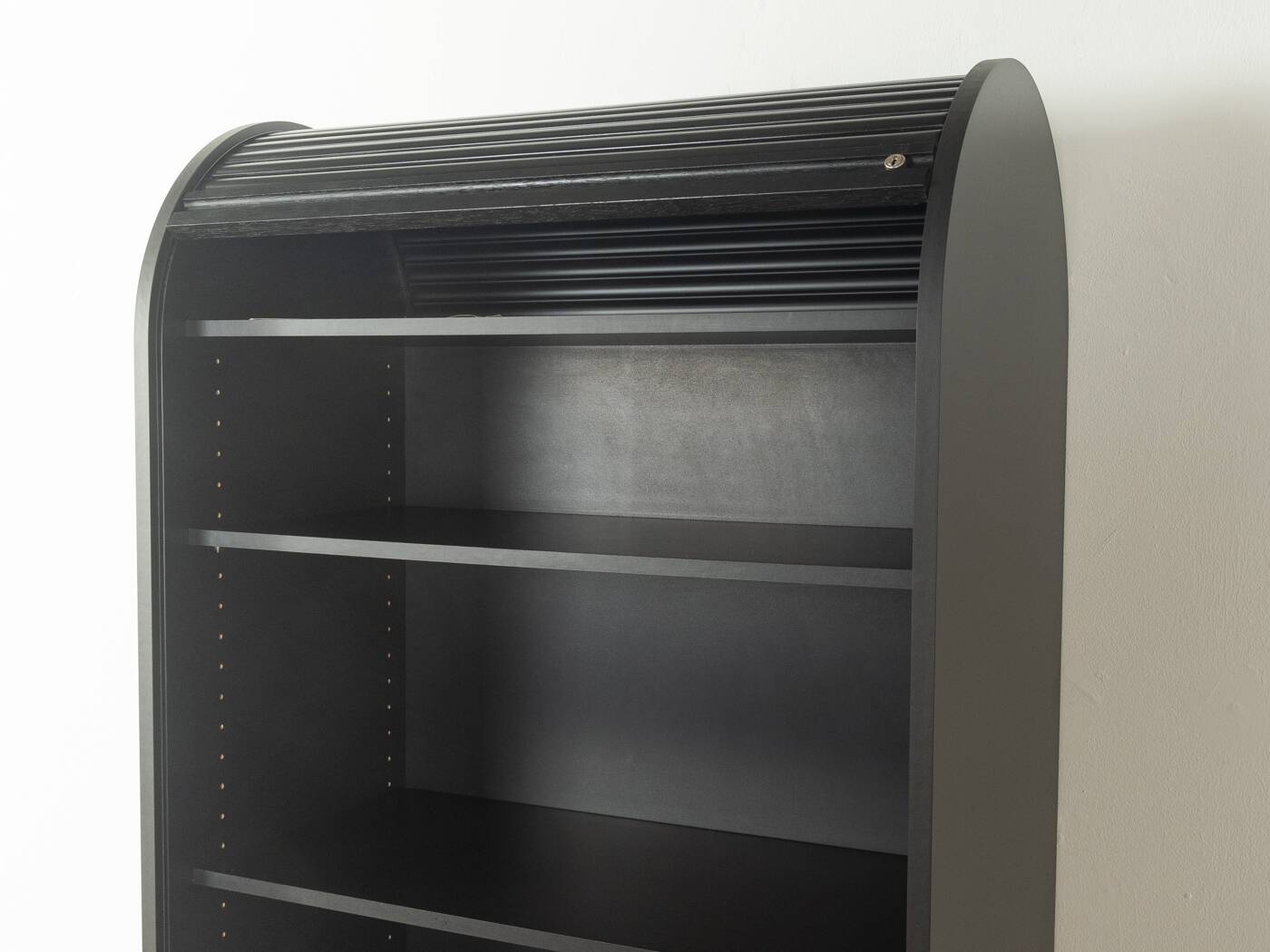 Tambour door cabinet set in the style of Aldo van den Nieuwelaar, vintage