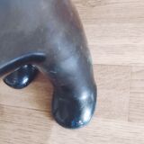 Art deco style bear lamp