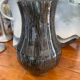 Accolay ceramic vase black gray and blue