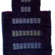 Vintage afghan Baluch handmade carpet, 1970s, 35cm x 50cm