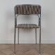 Chrome metal chair