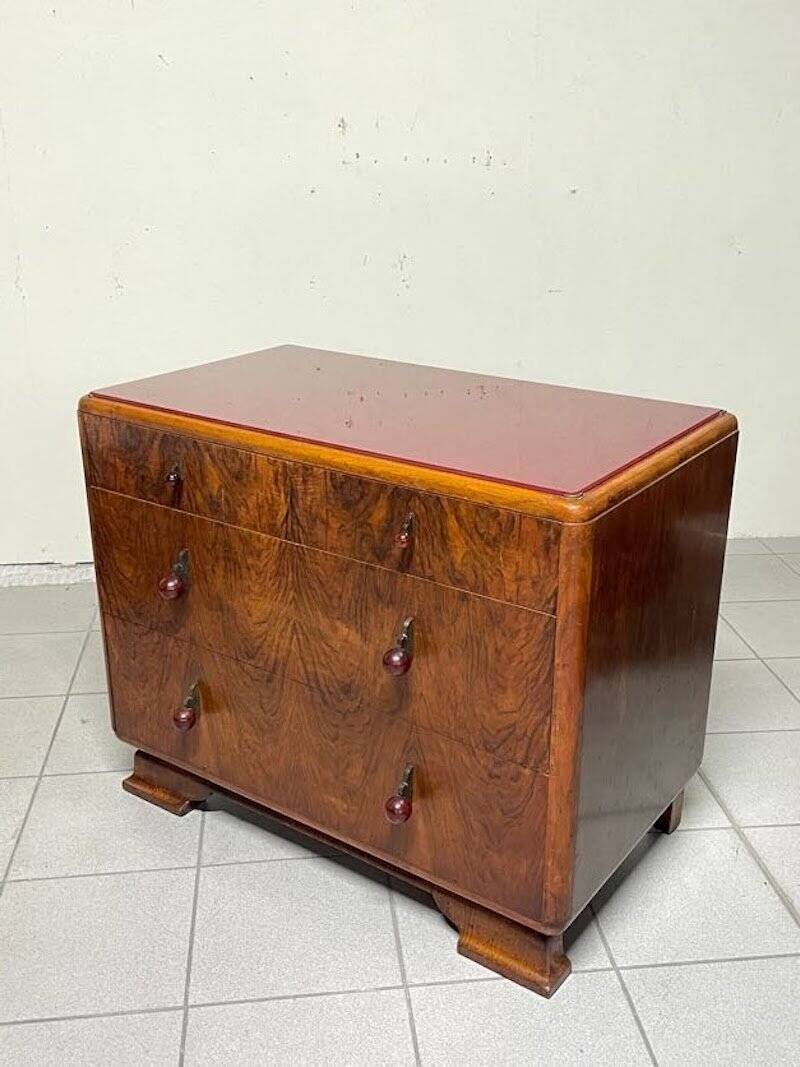 Cassettiera piccola Déco, anni '30