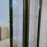 Wooden showcase and gilded motifs 1970