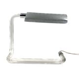 Peter hamburger, crylicord modernist crylicord desk lamp, knoll international, 1960s
