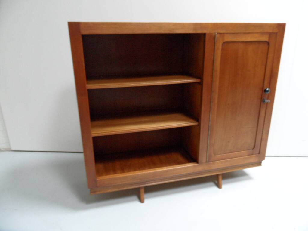 Art Deco open bookcase