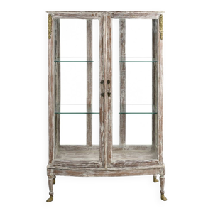 vitrine de commerce en - bois