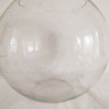 Vase boule en verre Laque Line