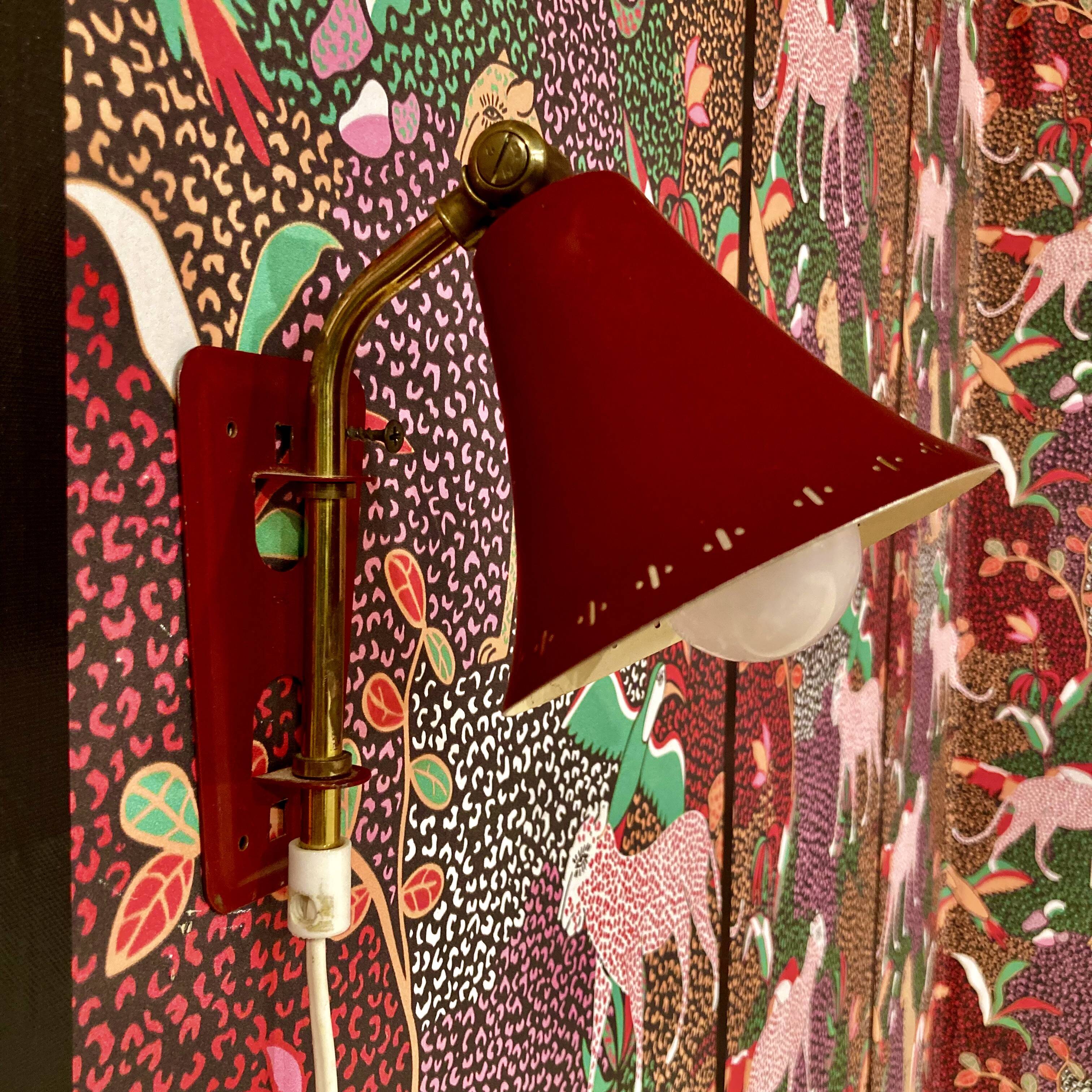 Modular appliqué Scandinavian design 1950.