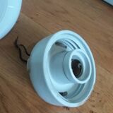 Opaline glass wall lamp