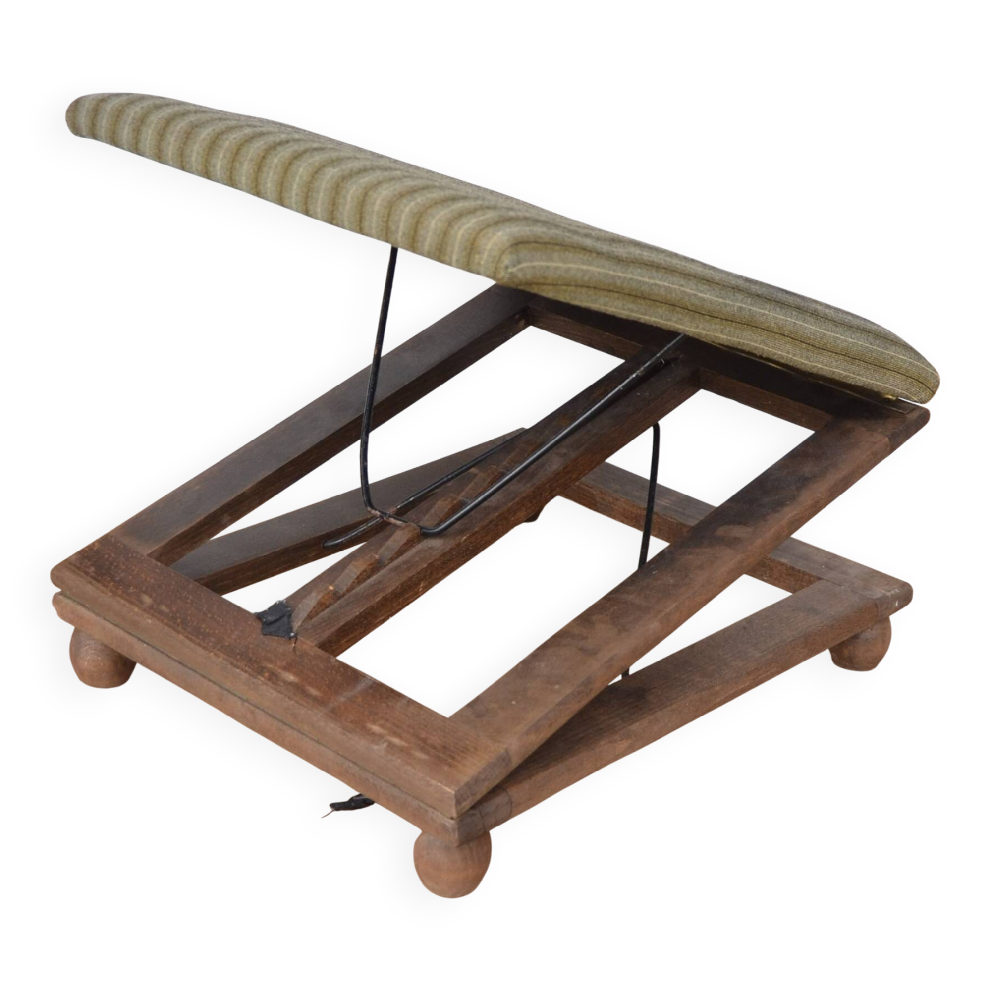 Repose-pieds réglable, pliable et extensible, style vintage français