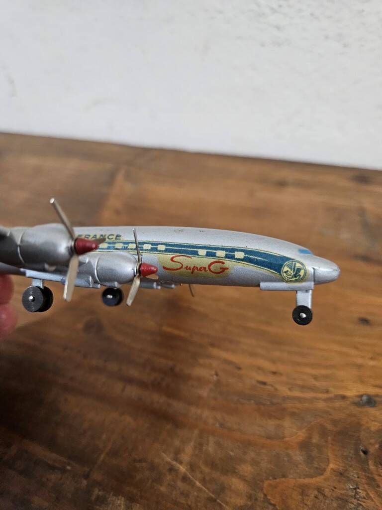 Transfert Ancien F-B HBX Pour Avion Dinky Toys Lockheed Constellation – Pièce De Collection