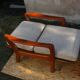 Set of 2 Danish teak lounge chairs by Juul Kristensen 1960