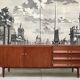 Mid-Century Modern Teak sideboard with brass handles, Germany 1960s