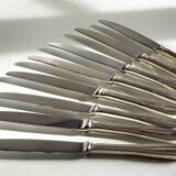 8 Table Knives A. Krupp Italy Vintage