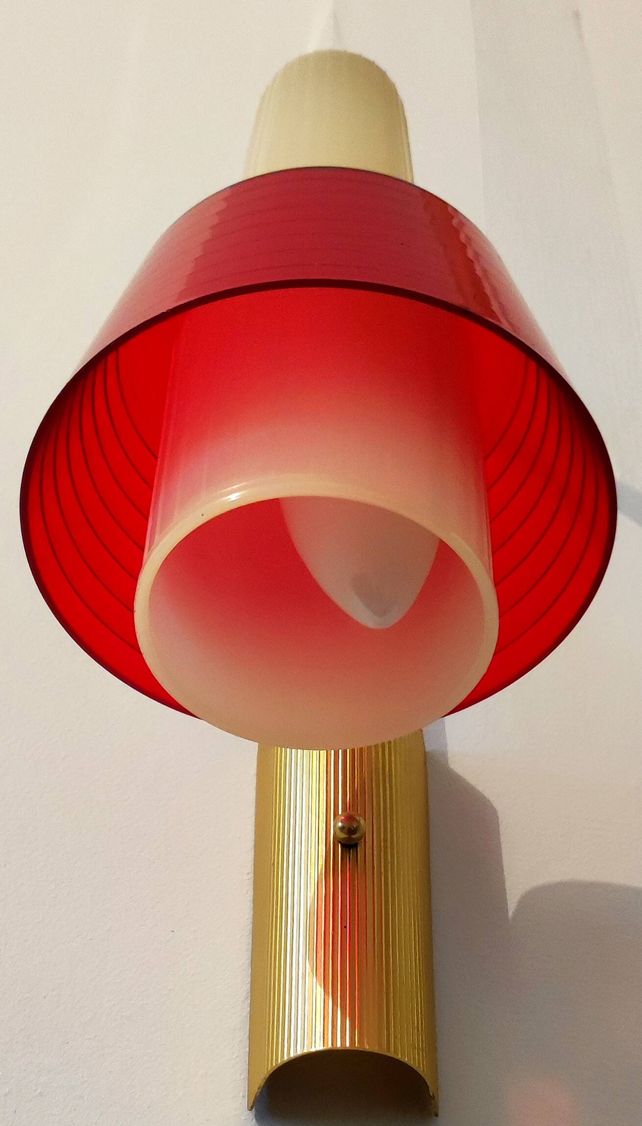Erco Primat Leuchten wall lamp 1950