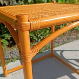 2 tables gigognes en rotin