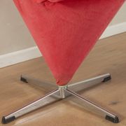 Unique Cone Chairs by Verner Panton for Gebrüder Nehl, set of 2, pink and orange