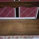 Vintage pine wall shelf