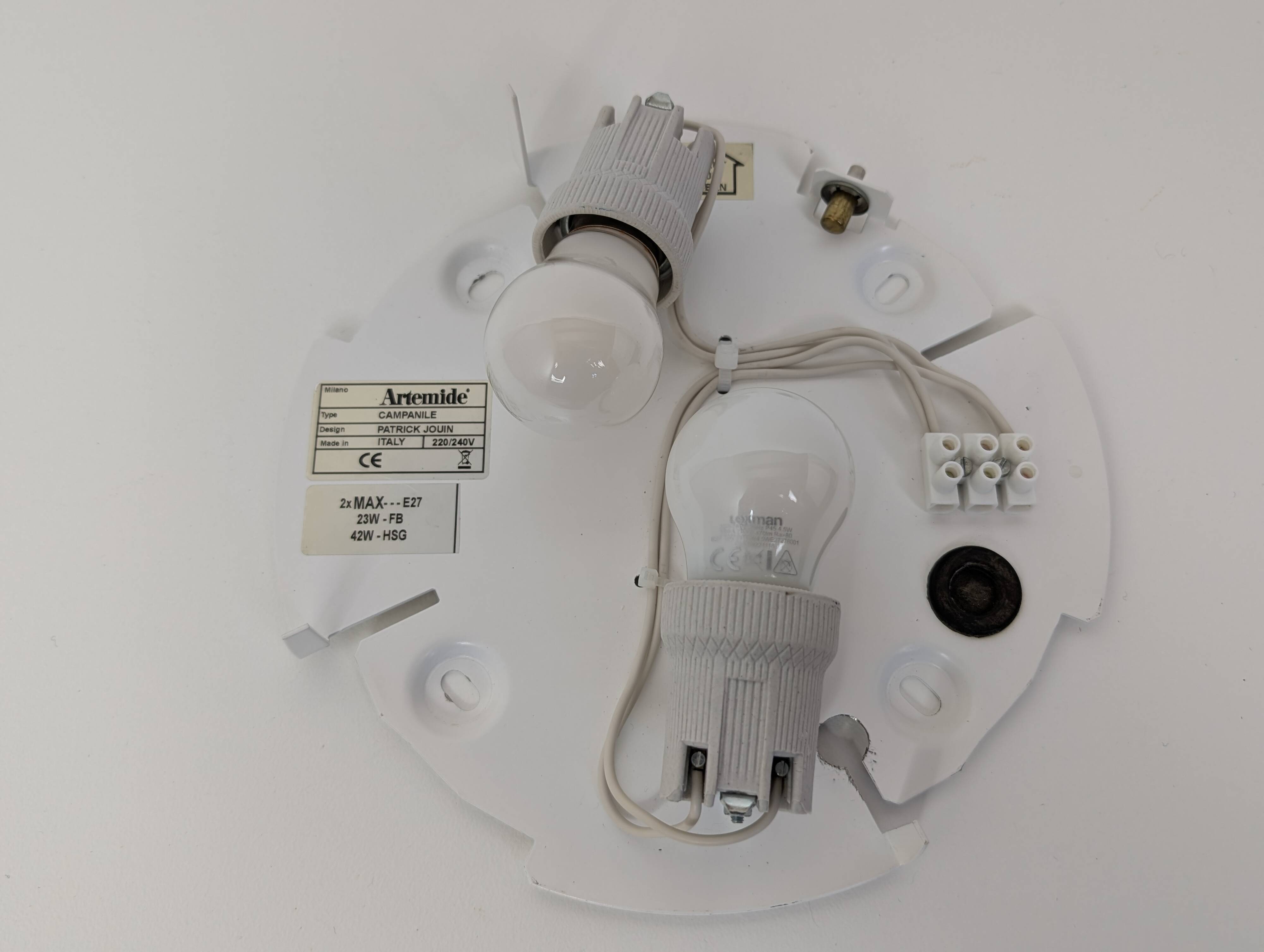 Patrick Jouin wall lamp for Artemide