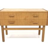Commode scandinave en chêne, Suède, 1960