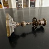 19th century bronze candle holder