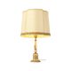 Fifties Vintage Table Lamp Onyx Marble Brass Acanthus