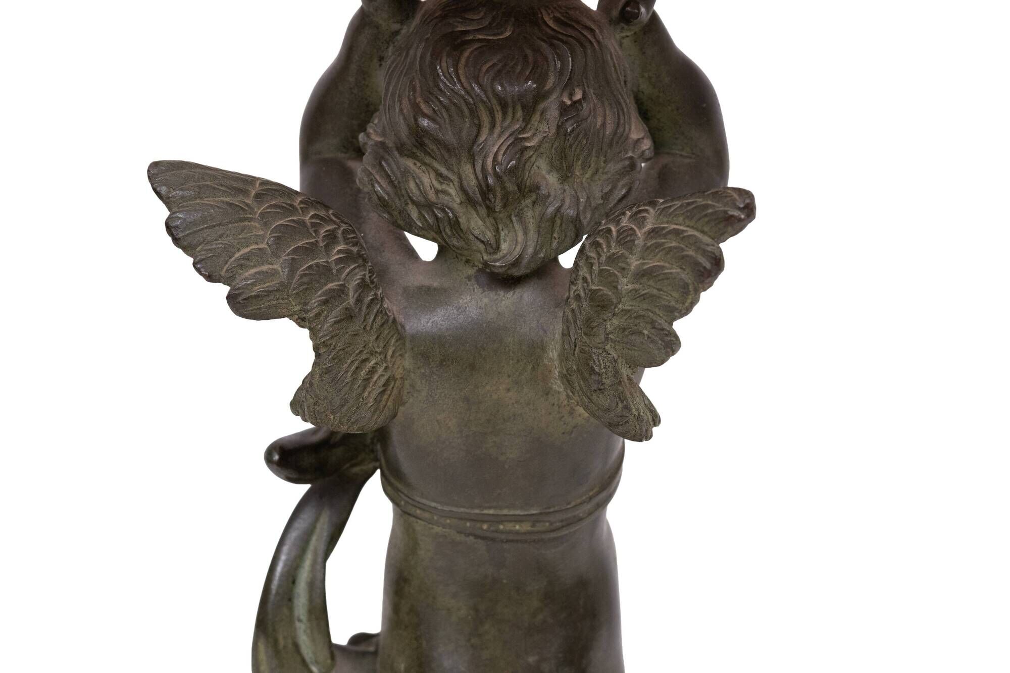 Stunning Empire Bronze Cherub Table lamp 1890s France