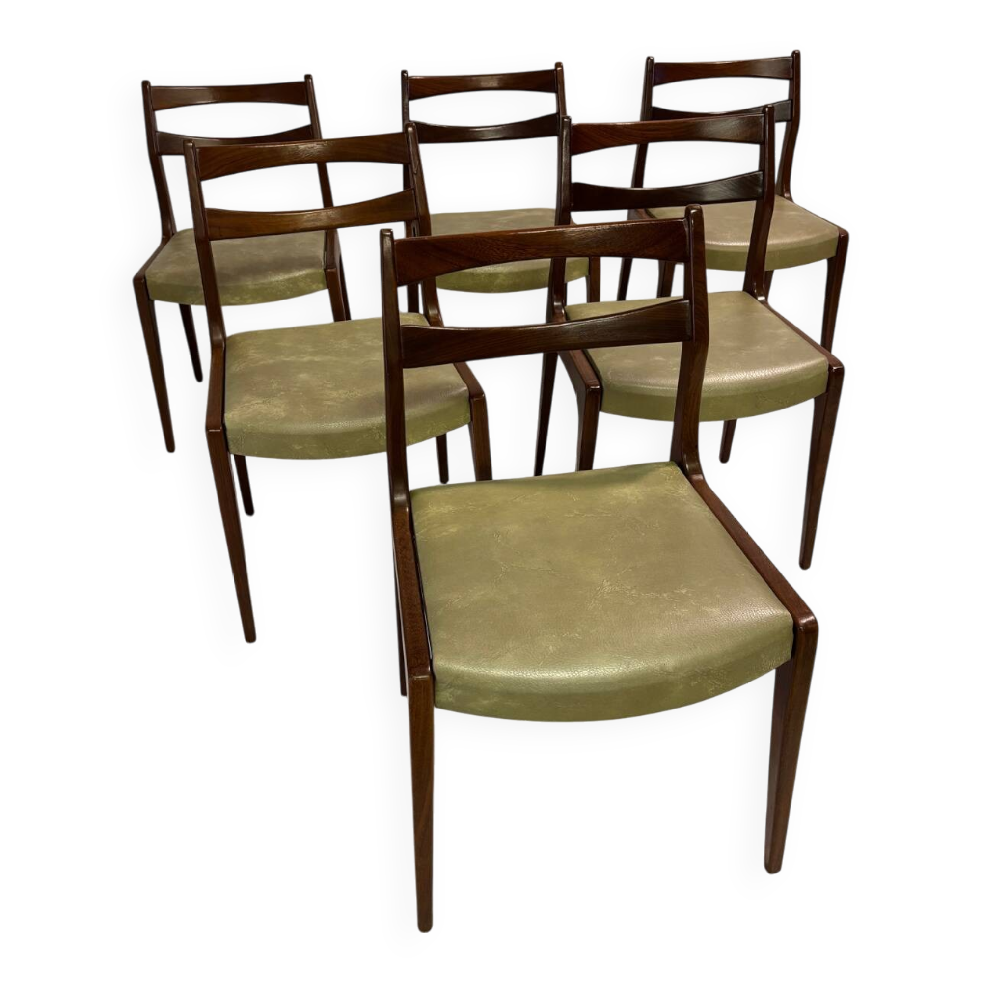 Vintage Scandinavian teak chairs