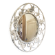 Wrought iron convex mirror, England 1950s