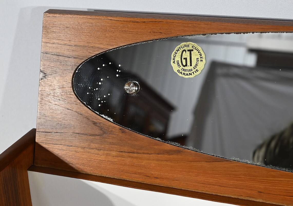 Secretary in Teak, stamped LB Kofod-Larsen, Denmark – 1960