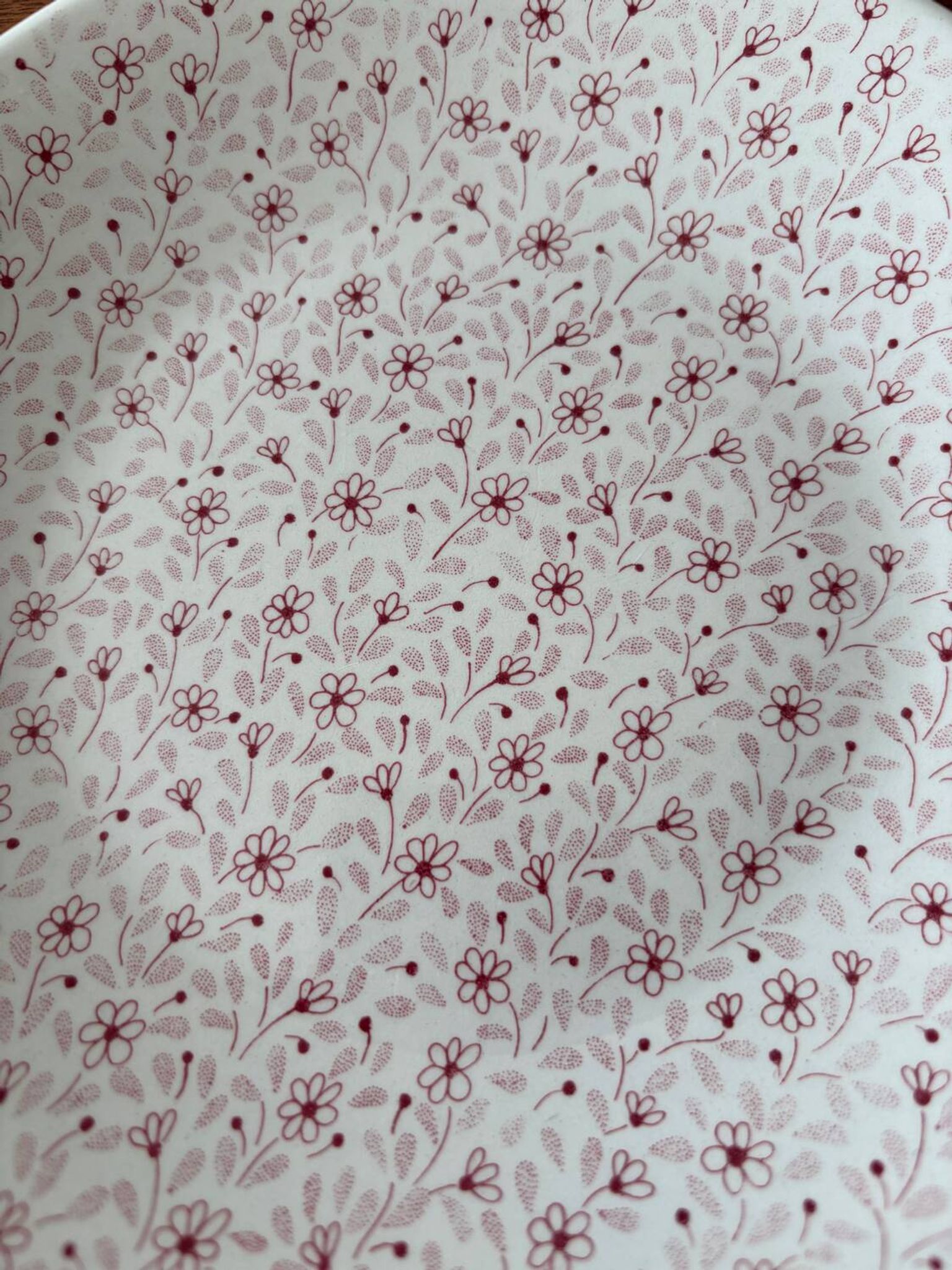 Vintage Sarreguemines dessert plates - Set of 4 antique plates