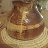 Stoneware pitcher