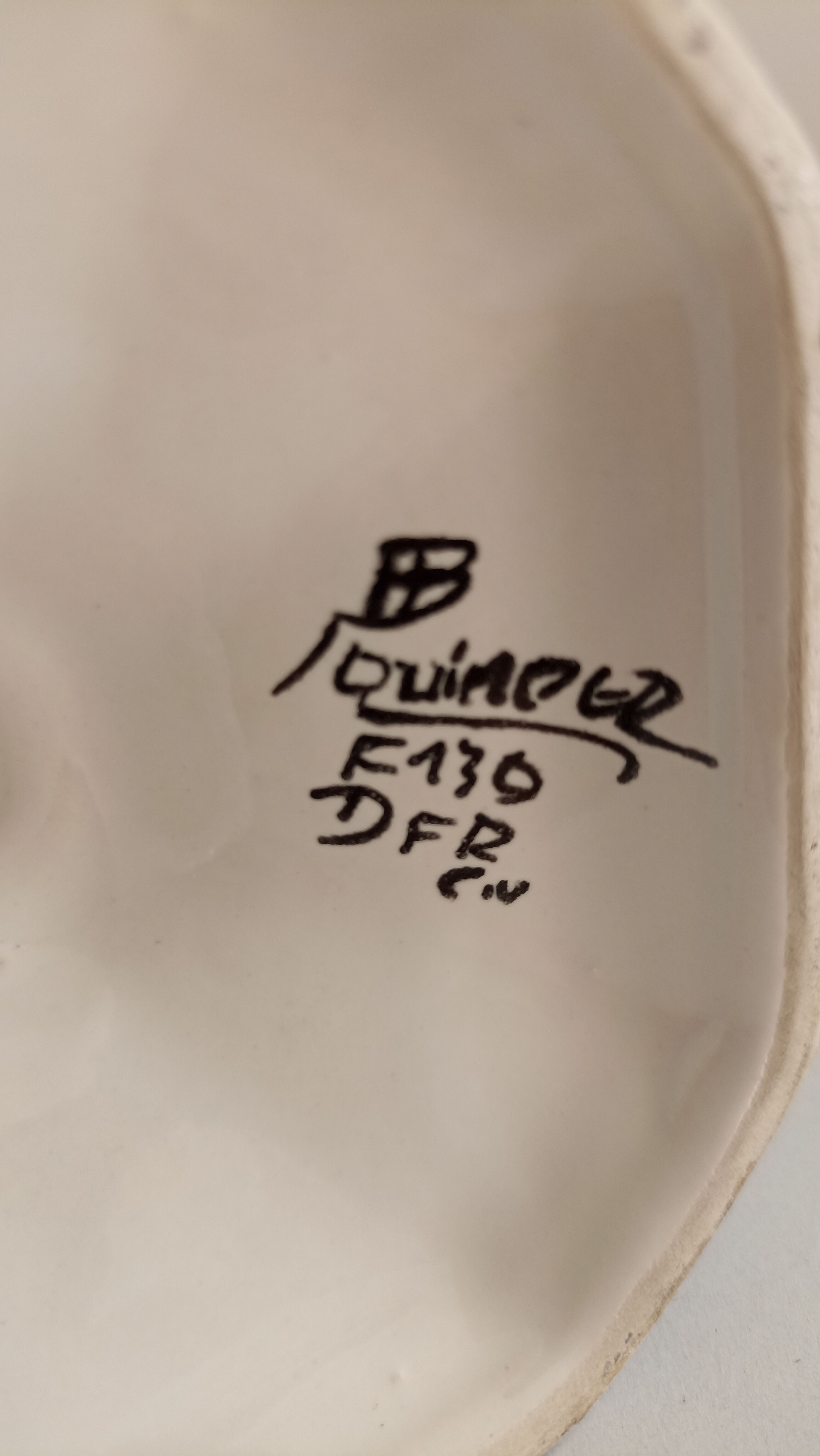 Quimper candle holders